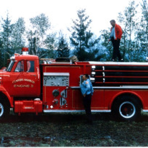 Photo of Center Harbor Fire Engine from 1971