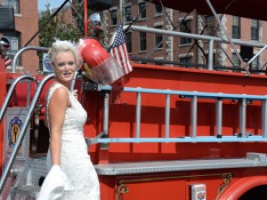 Portland Fire Engine Co. Tours Wedding Charters with thebBride
