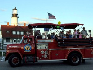 Fire Engine Birthday Party, Portland Headlight