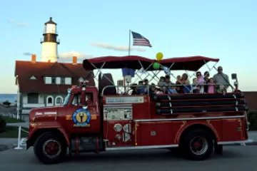 Fire Engine Birthday Party, Portland Headlight