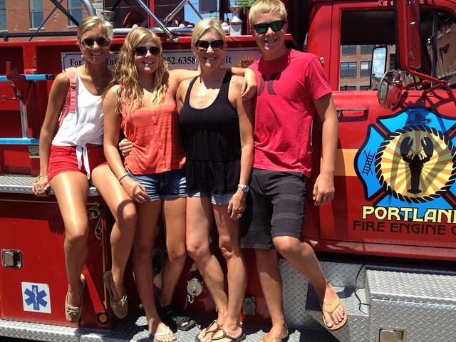 Private Charter on Portland Fire Engine Co. Tours, Portland Maine