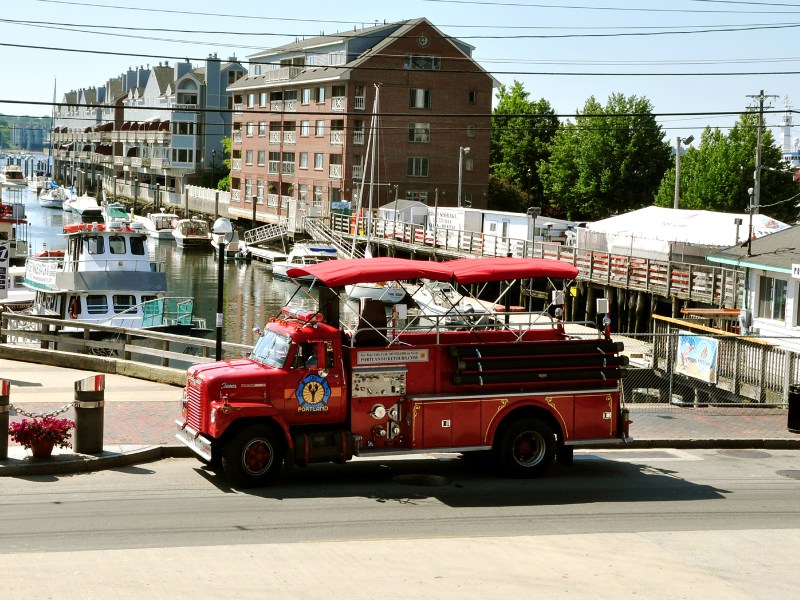Long Wharf with Portland Fire Engine Co. Tours