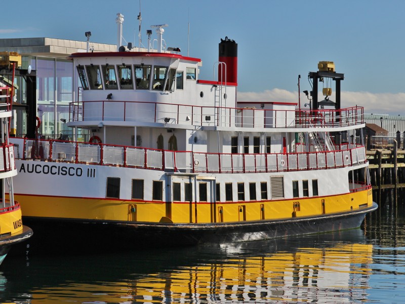 One of the Ships of Casco Bay Lines, Portland Maine
