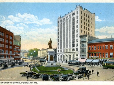 Monument Square, Portland Maine