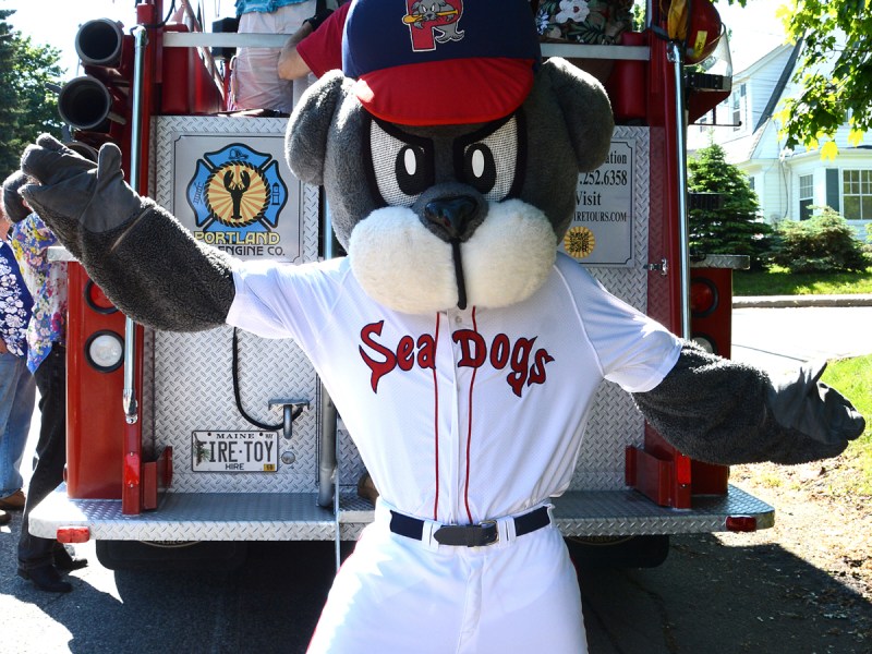 Slugger from the Sea Dogs, Portland Maine