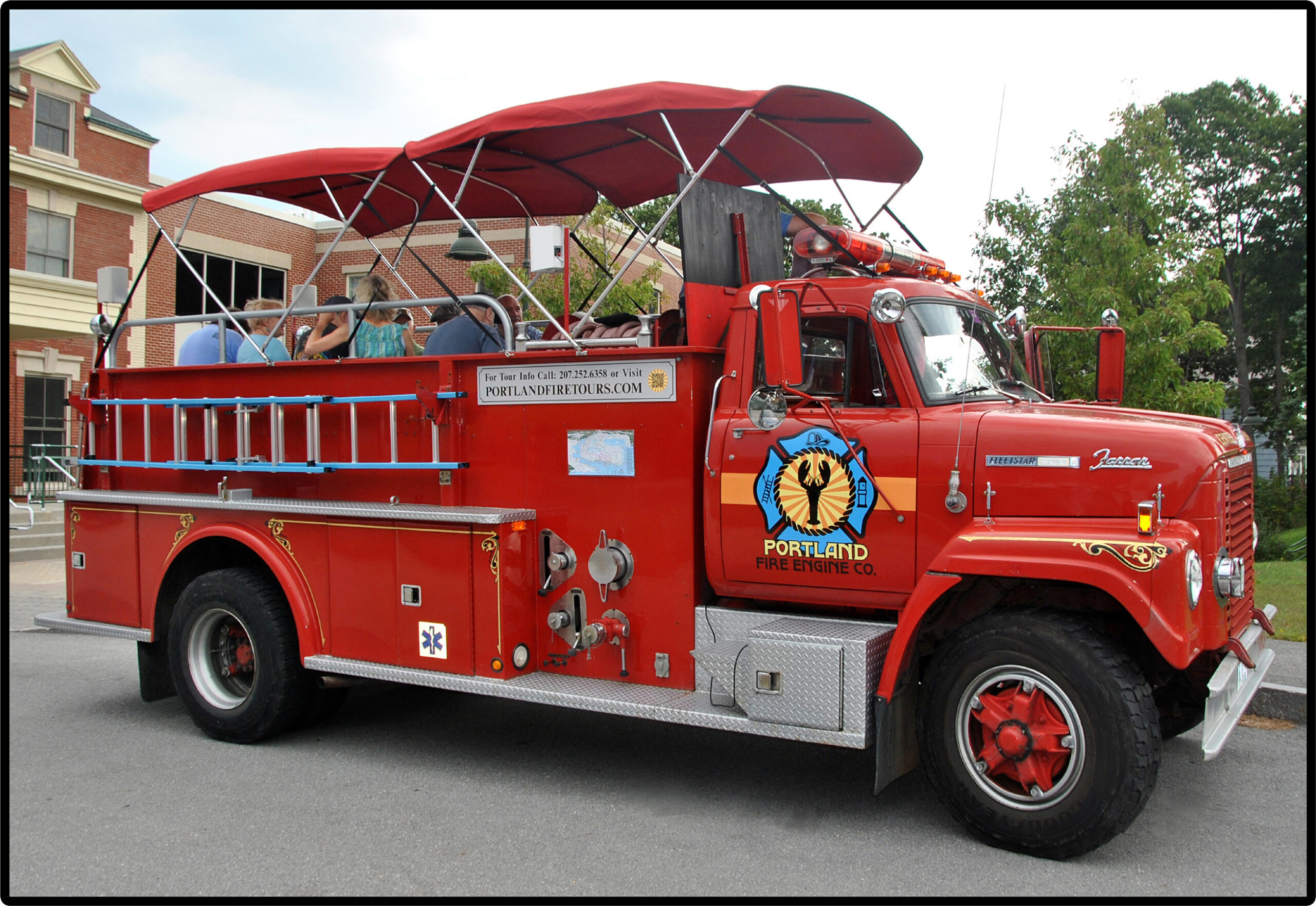 Vintage Fire Engine Tour