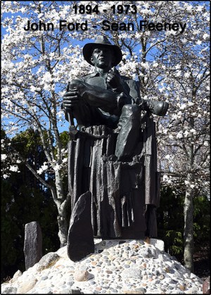 John Ford Statue in Portland Maine