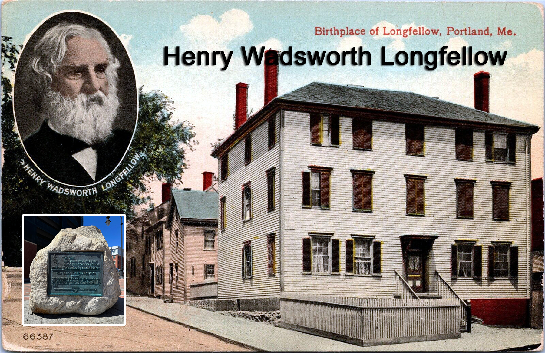 Longfellow Birth Place, Portland Maine