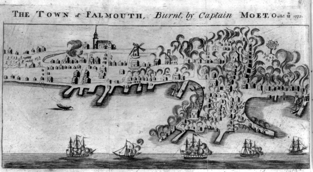 Fire History 1775 Portland Maine